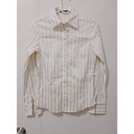 Shirt (F) G2000 (Size 38) Chicken Egg Color Striped