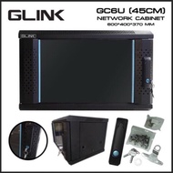 ตู้RACK 6U 19นิ้ว อย่างดี แถมถาดพัดลม Glink