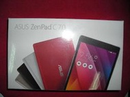 ASUS ZenPad C 7.0 WiFi版 7吋平板電腦 (Z170C 1G/8G) - 金色 可刷卡 缺貨 