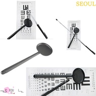 SEOUL For Eye Chart Exam Plastic Short Light Optometry Chart