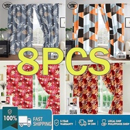8PCS Short Curtain 100x140cm Window Curtain Short Curtain For Window Small Curtain Short Window