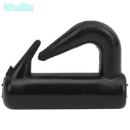 WUDILE 200PCS Rotating Snaps, Plastic Lightweight Clevis Snaps, Portable Black 13mm Spinner Snaps Fi