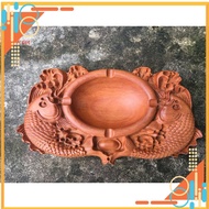 Bilingual Ashtray Block Carp Ashtray Home Decoration Incense