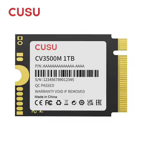 CUSU NVMe SSD 512GB 1TB M.2 2230 SSD Hard Drive PCIe3.0 M2 Solid State ssd Disk for Steam Deck lapto