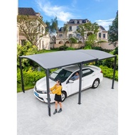 Outdoor courtyard gazebo outdoor villa garden waterproof awning retractable multi-functional car she