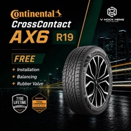Continental CrossContact AX6 R19 235/55 255/55 (with installation)