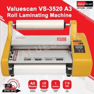 Valuescan VS-3520 A3 Roll Laminating Machine / Laminator with 4 rollers