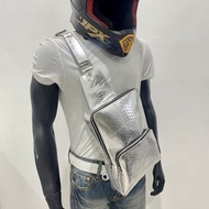 蛇皮背包紫蛇皮背包