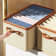 Foldable Wardrobe Storage Box Compartment Clothes Storage Box Drawer Storage Box Clothes Pants Compartment Organizer Wardrobe Clothes Drawer Divider Bag