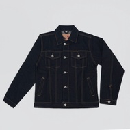 Izquerda Co - Trucker Denim Type 1 - Men's Denim Series 16Oz Extra Black Deep Indigo Slimfit