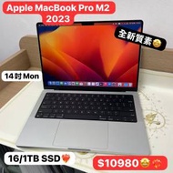 (全新質素 )APPLE  MacBook Pro m2 2023 ver /16gb ram/1TB SSD/16核心GPU/