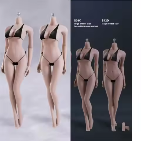 S02A S06B S09C S12D Super-Flexible Seamless Body With Stainless Steel Skeleton In Middle Breast Size