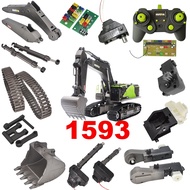 RC HUINA 1593 remote board HN593-1-RX-2.4G DL21122 conveyor track rotary gearbox