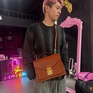 LV EPI 咖色信封包郵差包/王吉娜古董精品