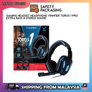 Gaming Headset Headphone Vinnfier Toros 1 PRO  Extra Bass & Stereo Sound