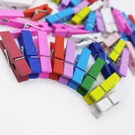 2.5~8.4cm Log Color Wooden Clip Storage Clip DIY Small Wooden Clip Photo Clip Wooden Crafts
