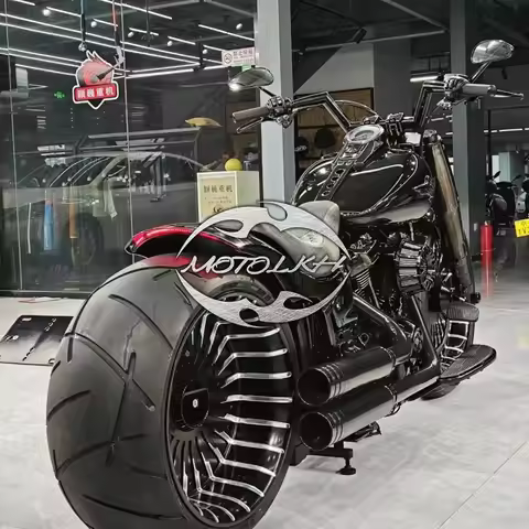 Motorcycle 1-1/2 Custom Handlebars For harley Softail Fat Boy Breakout Dyna Fxdb Street BOB Rider Sp