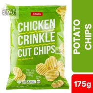 Coles Crinkle Cut Potato Chips Chicken 175g