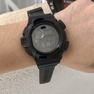 Gshk Mudman Full black jam tangan lelaki , murah