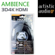 Sommer HDMI I2S Cable 6N OFC 3d4k UHD Arc Ultra-Clear Video Audio Cable Ambience