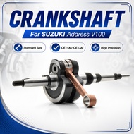 High Quality High Precision Crankshaft for Suzuki Address V100 (CE11A/CE13A) - Standard Size Afterma