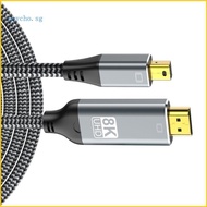 Mini  To HDTV2.1 Connection Cable 8K@60Hz 4K@120Hz For Laptop TV Monitor