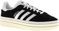 adidas Womens Gazelle Bold Black White Size 10