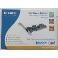 DLINK 56k Software Data Fax Voice Modem Card
