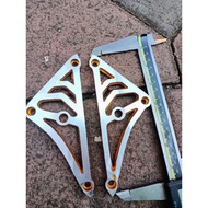 Breket Kupingan Lampu Tiger Lama 1 Set kupingan Tiger lama (Almunium poles)/segitiga kupingan lampu 