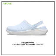 （ของแท้อย่างเป็นทางการ）CROCS LITERIDE CLOG Women's SANDALS 204592 รองเท้าวิ่ง รองเท้าผ้าใบผู้หญิง รองเท้าผ้าใบ รองเท้าแตะ 3 year warranty