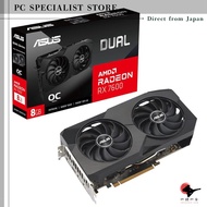 ASUS AMD Radeon RX7600 Equipped Graphics Card DUAL-RX7600-O8G