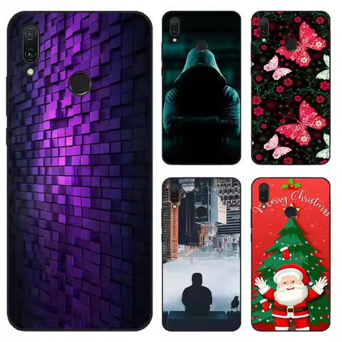 Case For Huawei Y9 2019/Y9 Prime 2019/P Smart Z Cover Cartoon Soft TPU Silicon Phone Case Huawei Y9