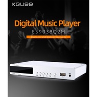 KGUSS U01 Bluetooth Digital decoding Music player USB Digital Turntable Fiber coaxial input ES9038Q2