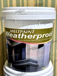 CAT TEMBOK MELTPAINT WEATHERPROOF 20KG KHUSUS KURIR INSTAN - RADHASTORE7