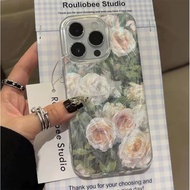 VIVO flower case Compatible Phone case For VIVO Y02 Y15S Y02S Cartoon Phone case Y17 Y93NONE Y93HAVE