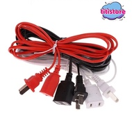 TITISTORE AC Power Cord, 2/3/5m Two-pin Power Extension Cord,  PVC Copper Cables