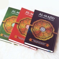 Alquran Almajid Tajwid Warna Terjemah Al quran Al Majid Ukuran Besar Sedang A5 &amp; A4 Alquran Quran Qur an Biasa dan Terjemahan