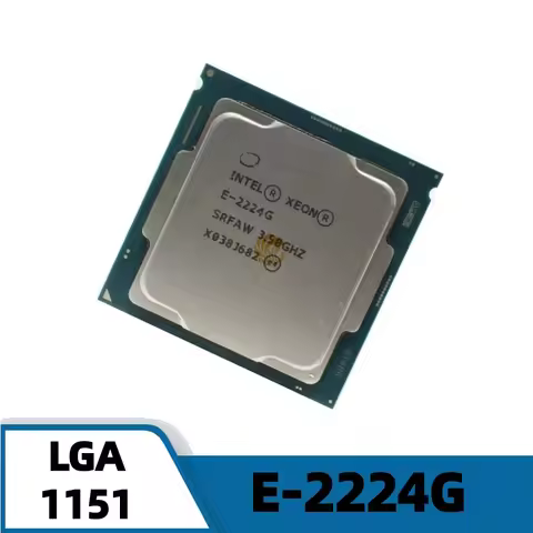 Xeon E-2224G E 2224G 3.5GHz 8MB 71W 4-Cores 4-Thread CPU FCLGA1151 for Server Motherboard C240