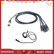 [Redpowderyan.] E-Bike Motor Cable Set 1T4 E-Bike Motor Cable for  M400 G330 G510 M620 Can Bus Uart 