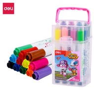 Deli Deli Deli Deli | Super White Felt Pen | 12 colors | EC10904
