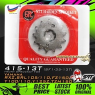 GEGANCU DEPAN STT HARDEN STEEL FRONT SPROCKET (SF1-35-13T) RXZ-415-13T FOR YAMAHA Y100/110/125, FZ15