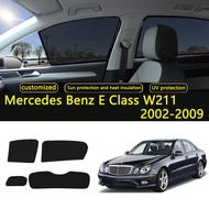 Car curtain sunshade For Mercedes Benz E Class W211 2002-2009  Car Window SunShade Shield Front Wind