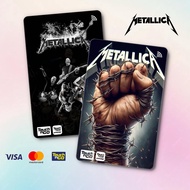 METALLICA TNG - TOUCH N GO STICKER CARD / ATM CARD STICKER COVER, TNG CARD, ATM CARD