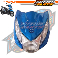 Cover Tameng Dasi Depan Honda Beat Fi 2013 2014 2015 2016 Plus Lampu Depan Dan Sein / Tameng Depan Beat Fi 2013 2014 2015 2016 Plus Reflektor Lampu Depan Dan Sen / Full Set Tameng Dasi Body Depan Beat Fi 2013 2014 2015 20162016