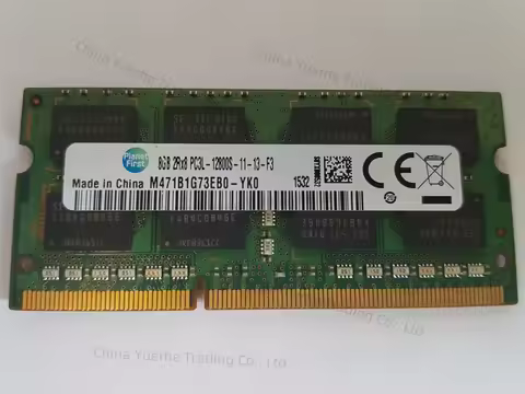 8GB 2RX8 PC3L-12800S 8G 1600 Notebook Internal M471B1G73EB0-YK0