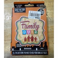 Quiz Factory Family Quiz Card Game | 250 Questions | Complete | Preloved