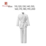 HILABEE Karate Uniform, Karate Suits, Set, Multifunctional Elastic Waistband, Long Sleeves, Karate C