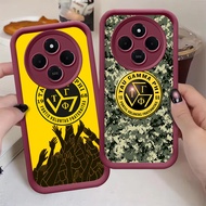 Wine Red Case for Xiaomi Redmi 14C Note 9 POCO C75 M2 Z-10 Triskelion TAU