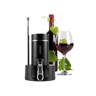 เครื่องจ่ายไวน์ พร้อมระบบเติมอากาศ รุ่น W1 สี Black Ale