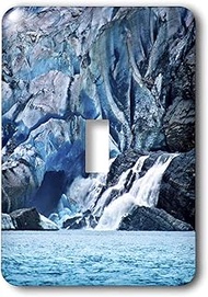 3dRose LLC lsp_12660_1 Mendenhall Glacier Alaska Waterfall - Single Toggle Switch